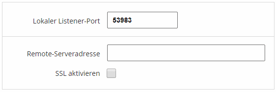 TCP settings